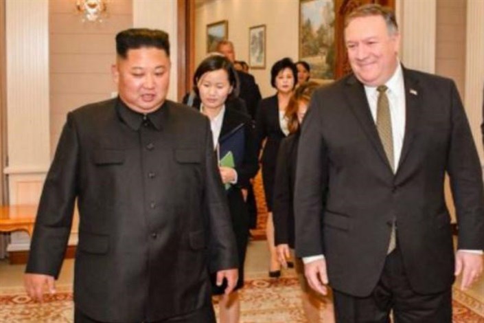 دیدار وزیر خارجه آمریکا و رهبر کره شمالی