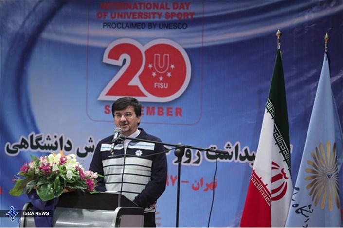 احمدی: دانشگاه آزاد یکی از ارکان مهم توسعه ورزش دانشگاهی در ایران است
