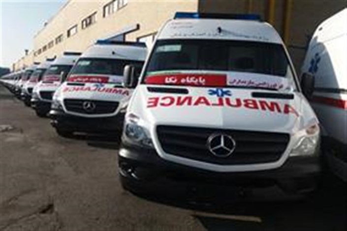 تحویل ۲۴ دستگاه آمبولانس به ستاد ملی مقابله با ویروس کرونا