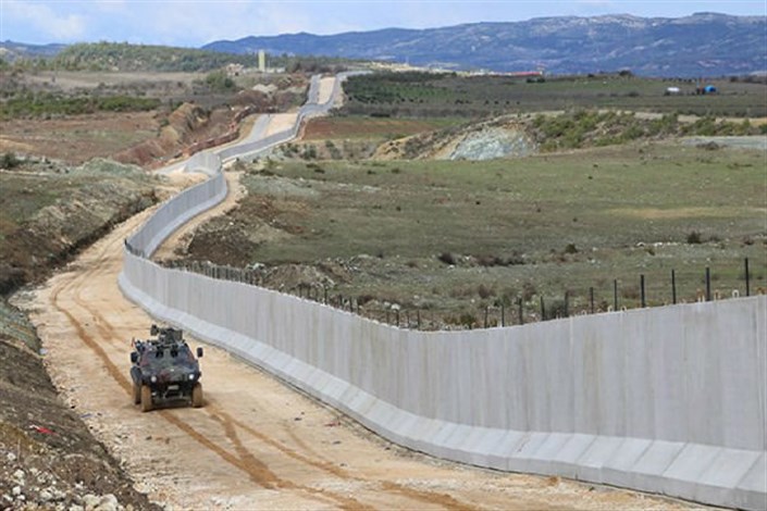    ساخت سومین دیوار مرزی طولانی جهان توسط ترکیه در مرز ایران و سوریه