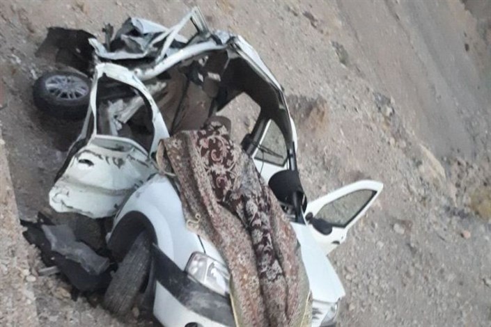 تصادف ال 90 با کامیون در محور ایلام- مهران/ 5 نفر کشته شدند