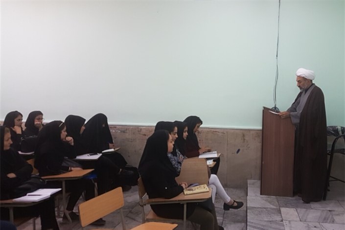 برگزاری جلسه پرسش و پاسخ احکام شرعی و شبهات دینی در آموزشکده سما بوشهر