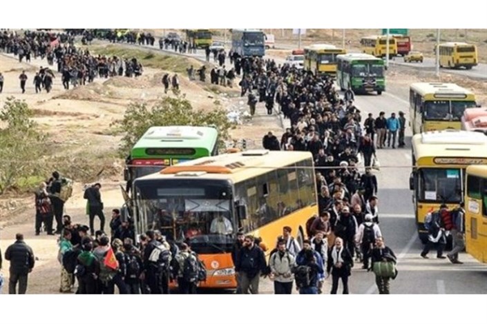 مشکل زائران  اربعین در مرز مهران/کرایه  اتوبوس ۶۰ هزار تومان یا  ۲۵۰ هزار تومان 