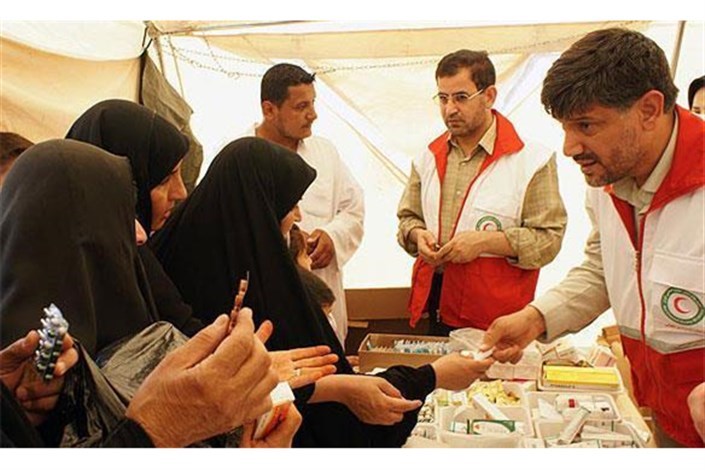 نجات دختر ۱۰ ساله عراقی در درمانگاه هلال احمر در کربلا