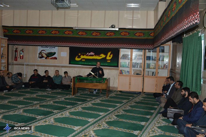 برگزاری مراسم اربعین در دانشگاه آزاد اسلامی واحد بندرانزلی