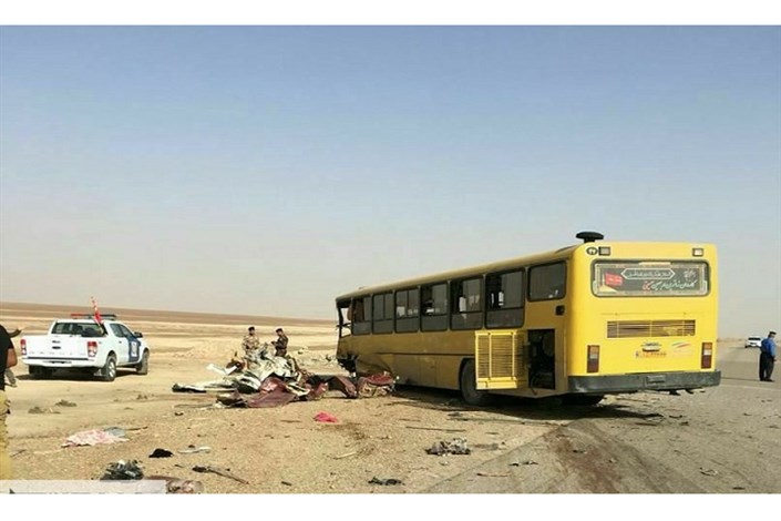 اعلام اسامی قربانیان تصادف اتوبوس با ون حامل  زائران ایرانی در عراق