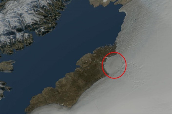 کشف گودال 31 کیلومتری در زیر یخچال های گریلند