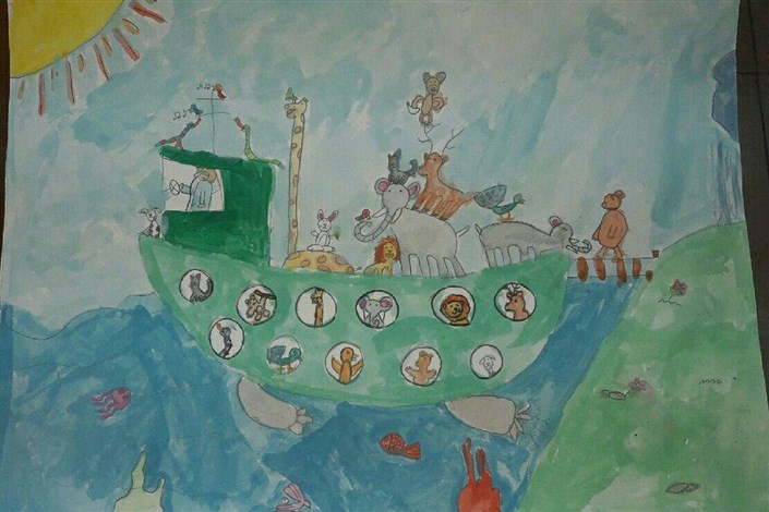 کسب رتبه اول نقاشی استان توسط دانش آموز مدرسه سبز سما لاهیجان