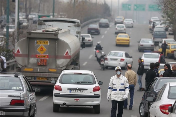 ماموران پلیس راهور بیشترین آسیب سلامتی را از آلودگی هوا می بینند