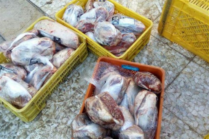 3 هزار کیلو گوشت منجمد فاسد در کرمانشاه کشف شد