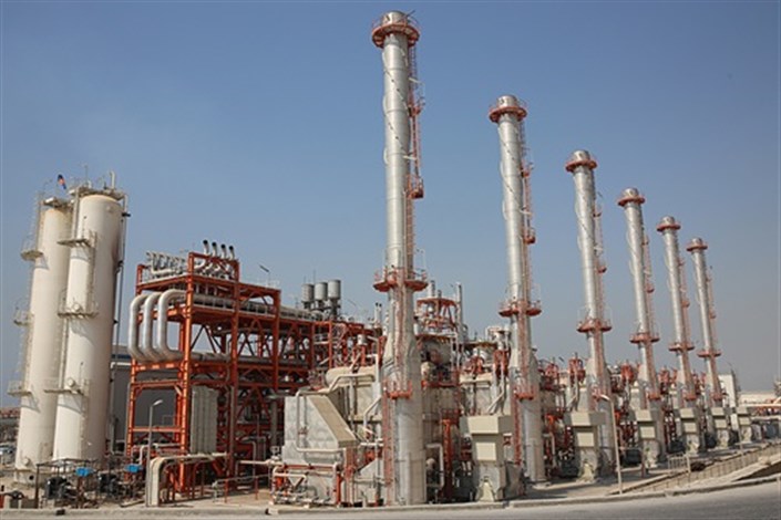 شیرین سازی ٥٦ میلیون متر مکعب گاز در پالایشگاه فاز ١٣ پارس جنوبی