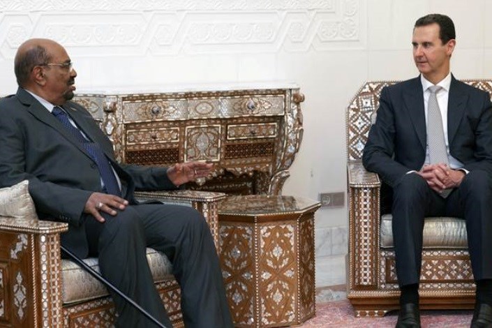 دیدار رئیس جمهور سودان از سوریه 