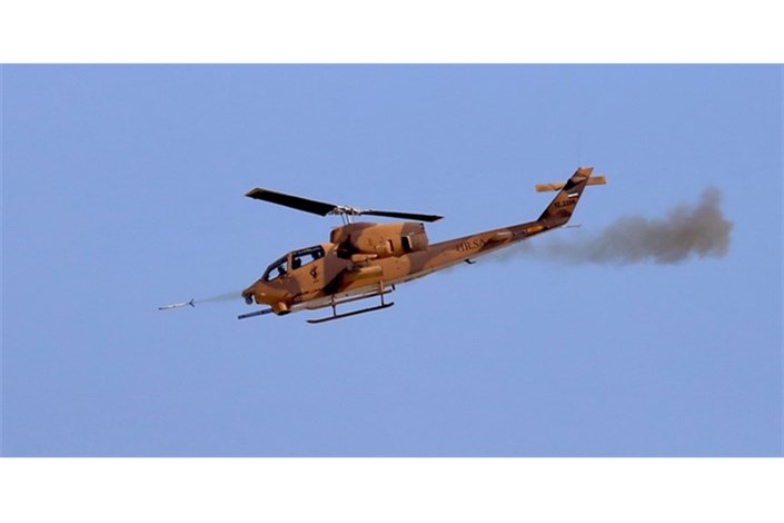 حمله بالگردهای هوانیروز سپاه به اهداف سواحلی در رزمایش پیامبر اعظم