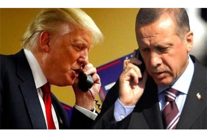 تماس تلفنی روسای جمهور آمریکا و ترکیه 
