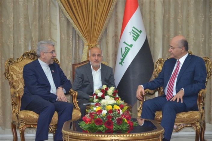  صالح بر گسترش روابط با ایران در حوزه انرژی تاکید کرد