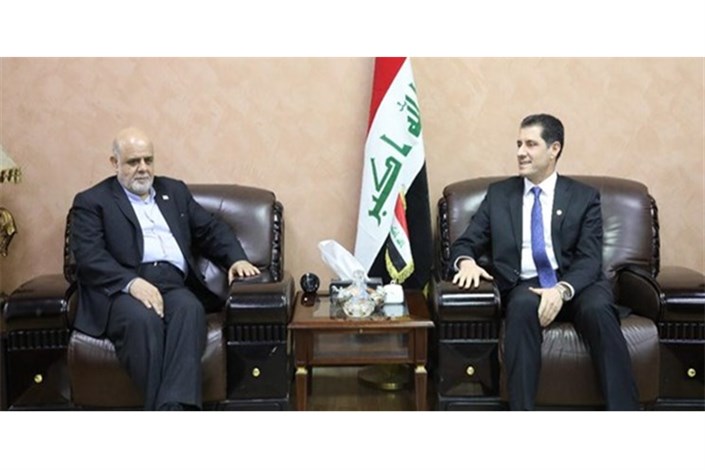     تقویت روابط اقتصادی محور دیدار سفیر ایران با وزیر برنامه‌ریزی عراق