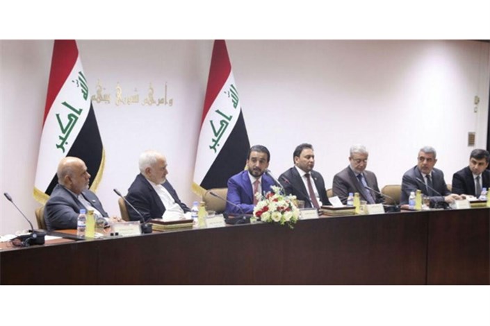    تأکید رئیس پارلمان عراق بر تقویت و گسترش مناسبات با ایران