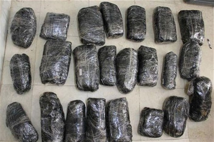 قاچاقچی مواد مخدر با ۷۰ کیلوگرم تریاک دستگیر شد