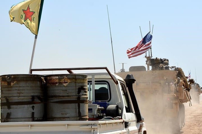 انفجار در مسیر کاروان نظامیان آمریکا در سوریه