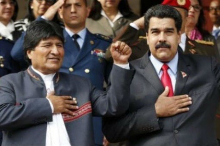 حمایت رئیس جمهور بولیوی از نیکولاس مادورو