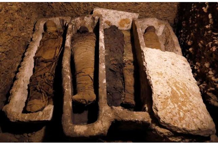 کشف یک مقبره با 50 مومیایی عجیب در مصر