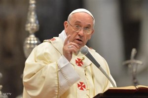 حمایت پاپ از راه حل دو کشوری برای مساله فلسطین