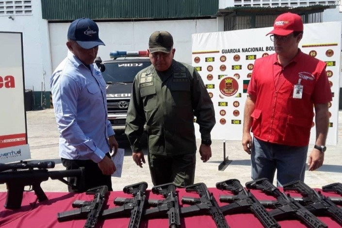  ونزوئلا از کشف محموله سلاح آمریکایی خبر داد