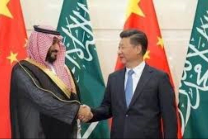 دیدار بن سلمان با رئیس جمهور چین