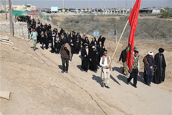 220 دانشجوی واحد کرمانشاه از مناطق عملیاتی بازدید کردند