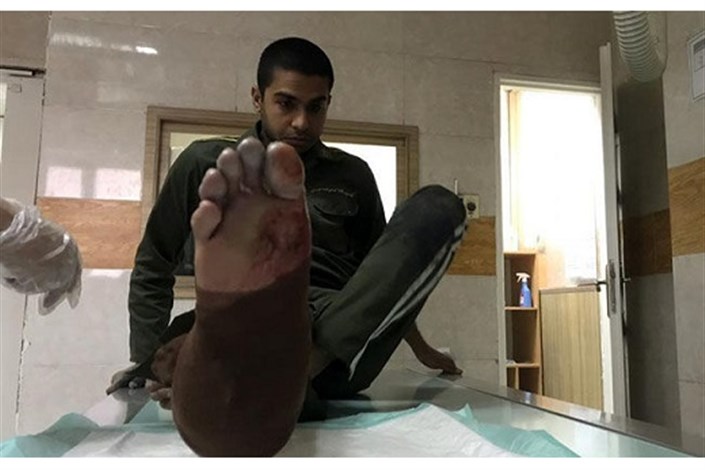  اولین مصدوم حوادث چهارشنبه سوری امسال یک سرباز وطیفه است