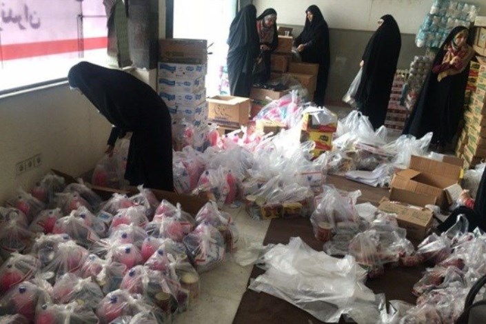 توزیع ۳ هزار بسته حمایتی بین سیل‌زدگان توسط دانشگاه آزاد اسلامی
