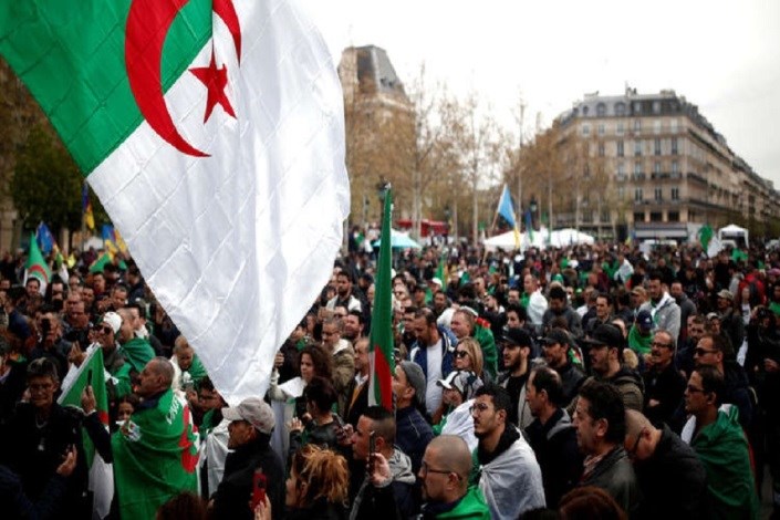 تظاهرات های الجزایر وارد هفته هشتم شد 