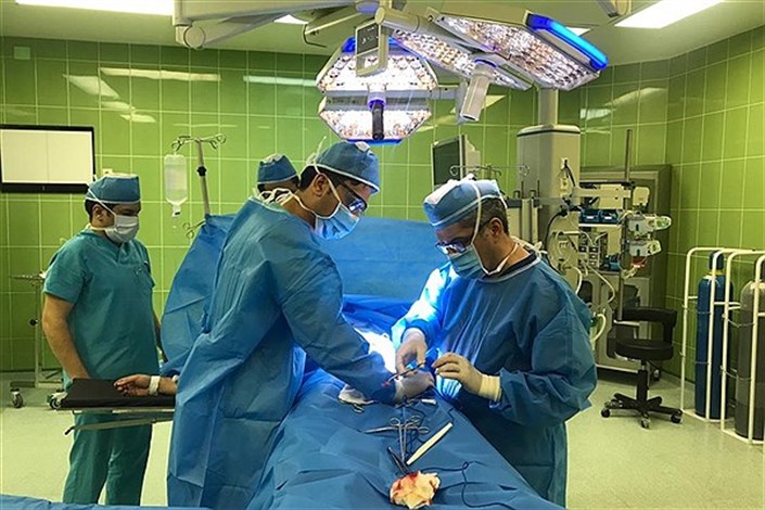 اولین عمل جراحی بیمارستان فرهیختگان دانشگاه آزاد با موفقیت انجام شد