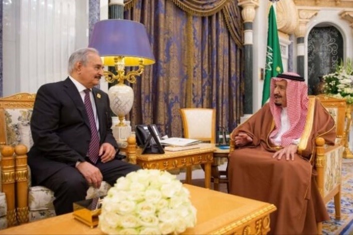 وعده کمک مالی عربستان به خلیفه حفتر 