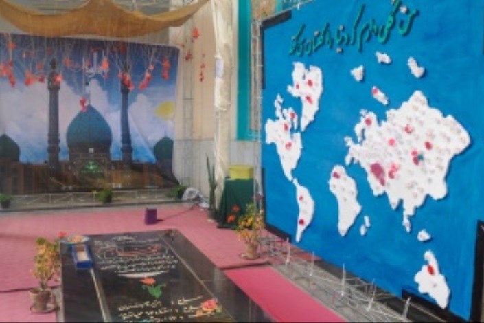 برپایی نمایشگاه طریقت المهدی (عج) در دانشگاه بیرجند