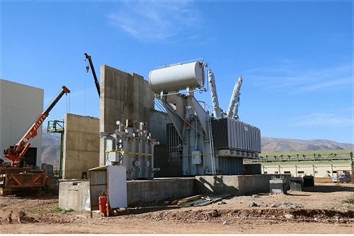 پیشرفت بیش از ۷۰ درصدی واحد یک و دو گازی نیروگاه خرم آباد