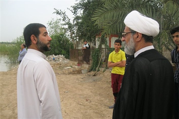 ادامه خدمت‌رسانی قرارگاه جهادی دانشگاه آزاد خوزستان به سیل زدگان