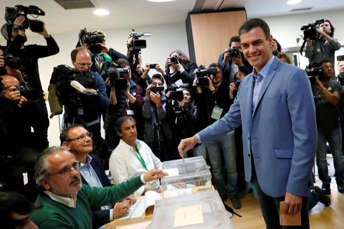 سوسیالیست ها در انتخابات اسپانیا پیروز شدند 