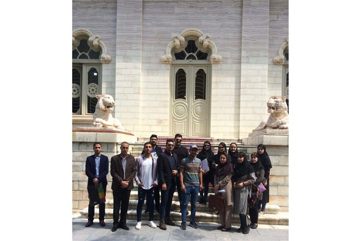 بازدیدهای علمی دانشجویان واحد رامسر از کاخ مرمر و موزه عاج رامسر