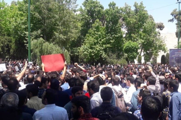 دانشگاه تهران در روز برگزاری تجمع، نظارتی بر ورود افراد نداشت