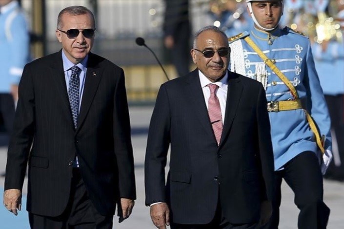 نخست وزیر عراق با اردوغان دیدار کرد 