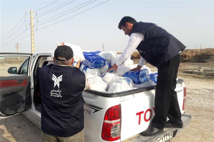 210 بسته غذایی رمضانیه در مناطق سیل زده خوزستان توزیع شد