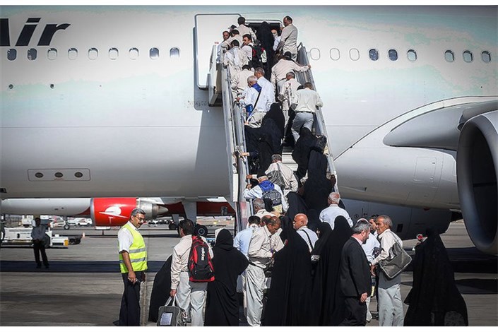  اعزام 30 هزار زائر از فرودگاه امام خمینی به خانه خدا تا 14 مرداد
