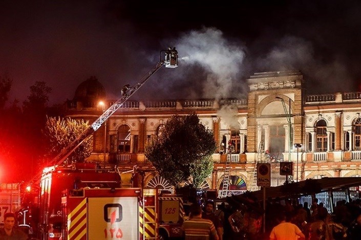 تشکیل کمیته فنی بررسی میزان خسارت آتش‌سوزی میدان حسن‌آباد