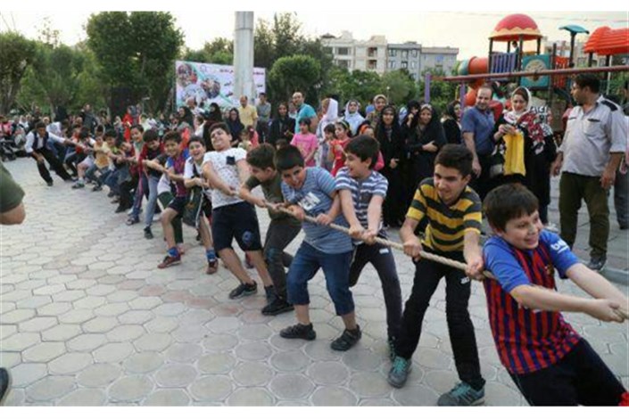  برگزاری جشنواره بازی های بومی و محلی در بوستان پیروزی