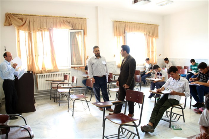 آزمون‌های کاردانی  در دانشگاه آزاد اسلامی واحد میانه برگزار شد