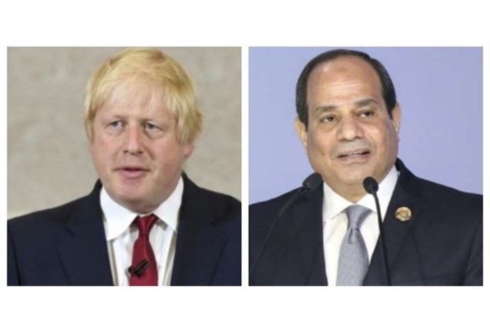 گفت‌وگوی تلفنی نخست‌وزیر انگلیس و رئیس‌جمهور مصر