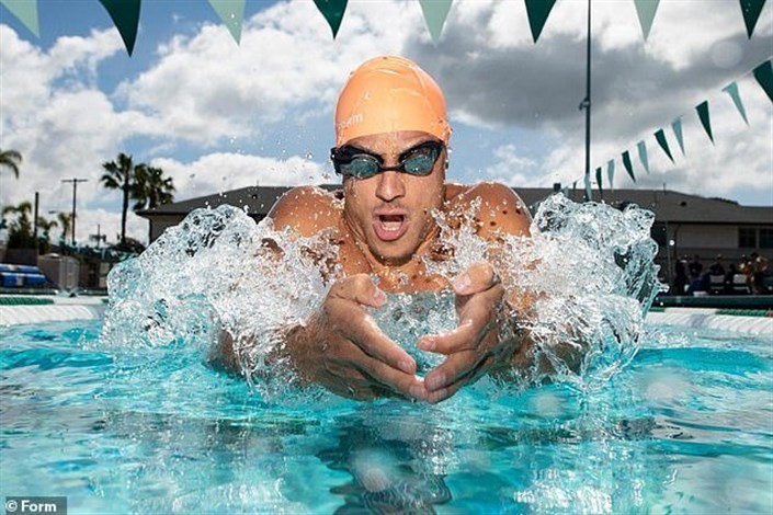  تجربه المپیک، با تولید عینک شنای هوشمند