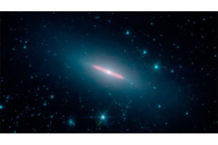 انتشار تصویر کهکشانی با قطر فضایی