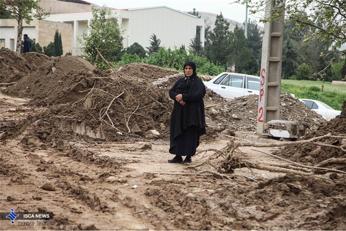  بازسازی مرکز بهداشت روستای سیل زده ترکمن به همت کارکنان بنیاد مستضعفان